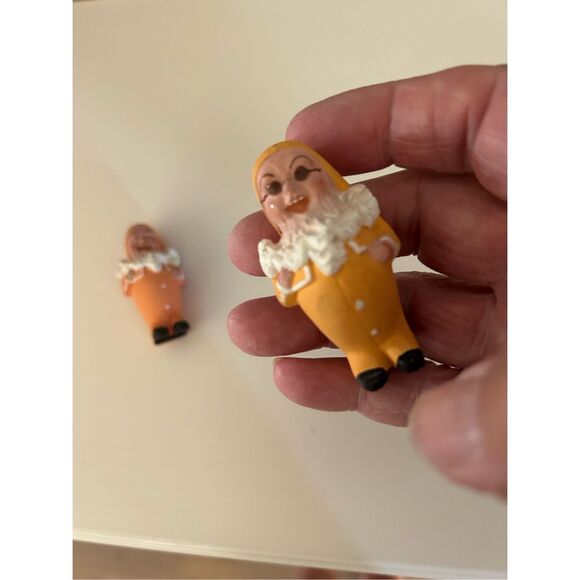 Vintage Set of 6 Disney Clay Dwarfs - Picture 12 of 12